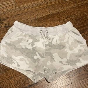 Grey army comfy shorts